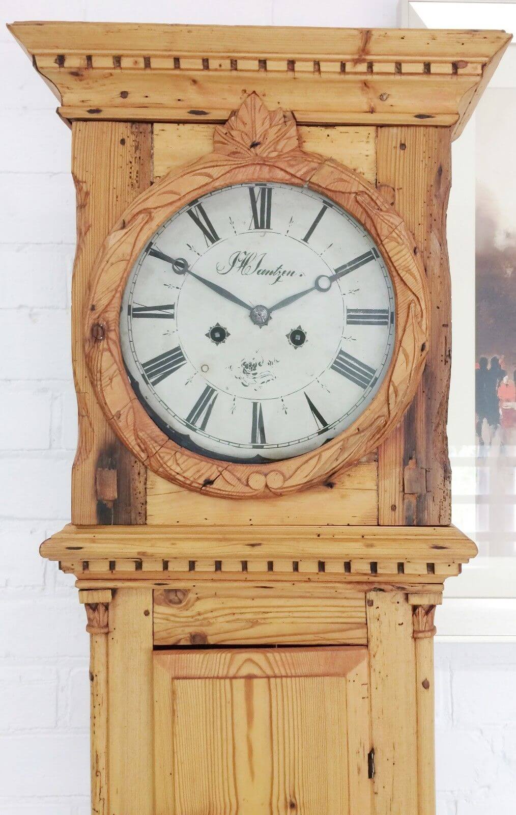 Antique Bornholm Grandfather Clock | Adelaide Clocks