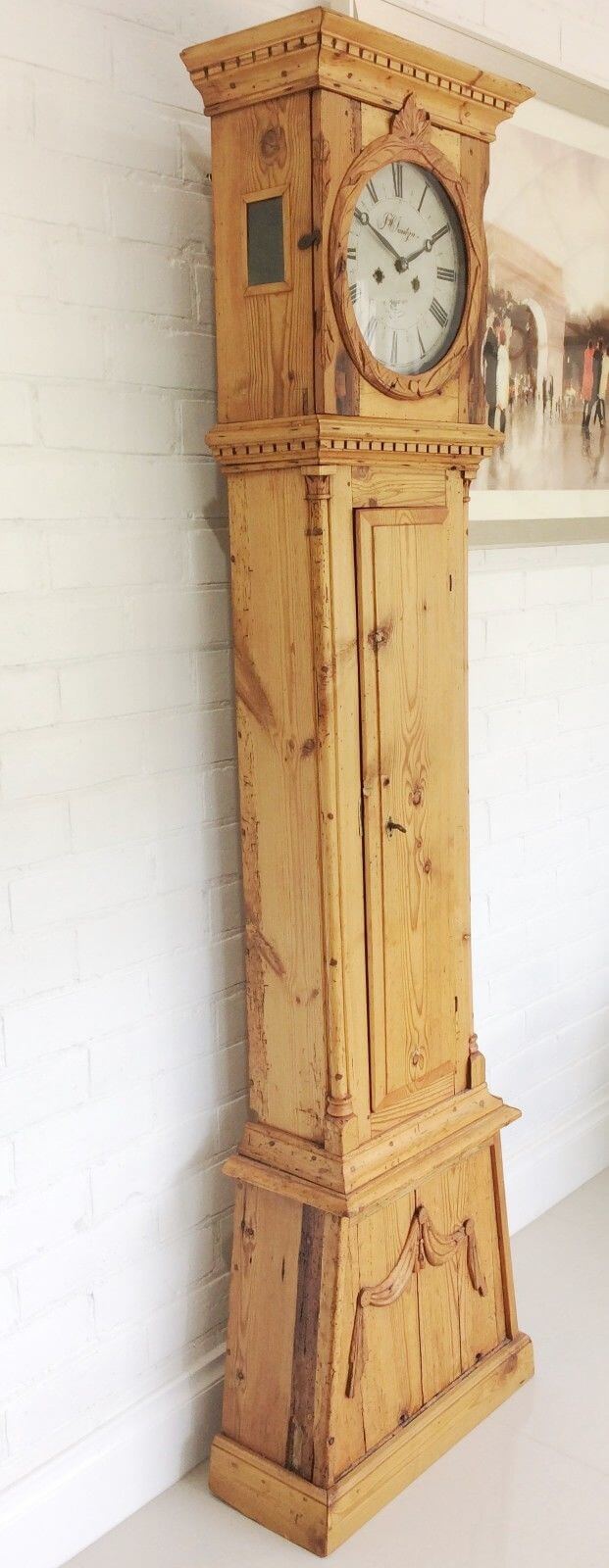 Antique Bornholm Grandfather Clock | eXibit collection