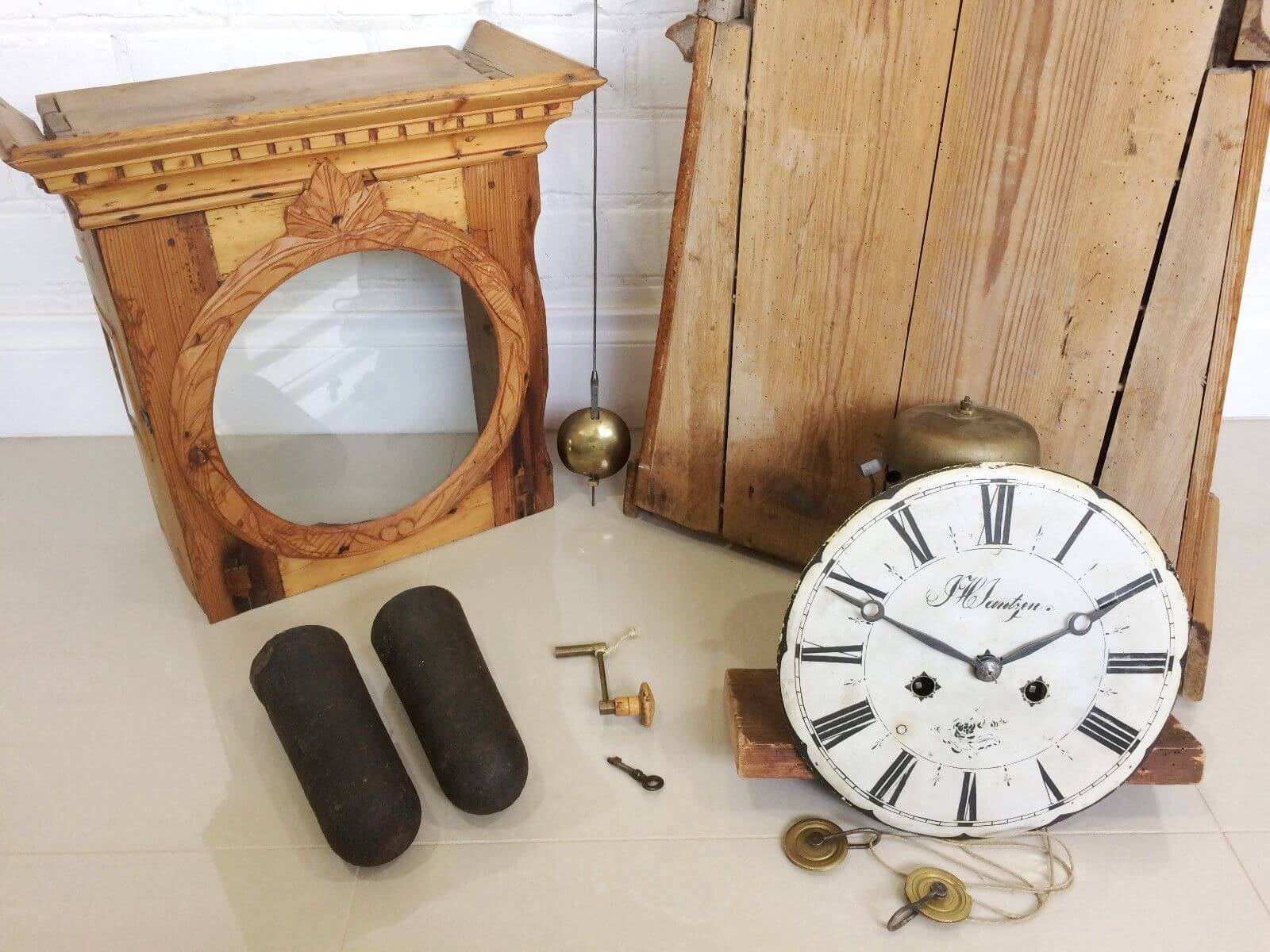 Antique Bornholm Grandfather Clock | Adelaide Clocks