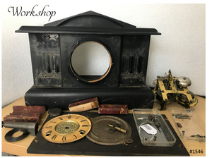 Restored Antique Gilbert Mantel Clock | eXibit collection