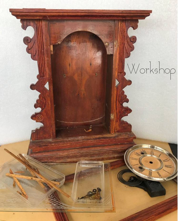 Antique Ansonia Cottage Mantel Clock | eXibit collection